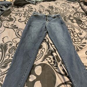 Stylish Blue Skinny Jeans for Women